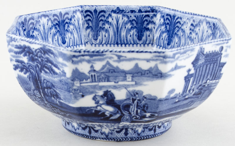 Bowl octagonal c1930